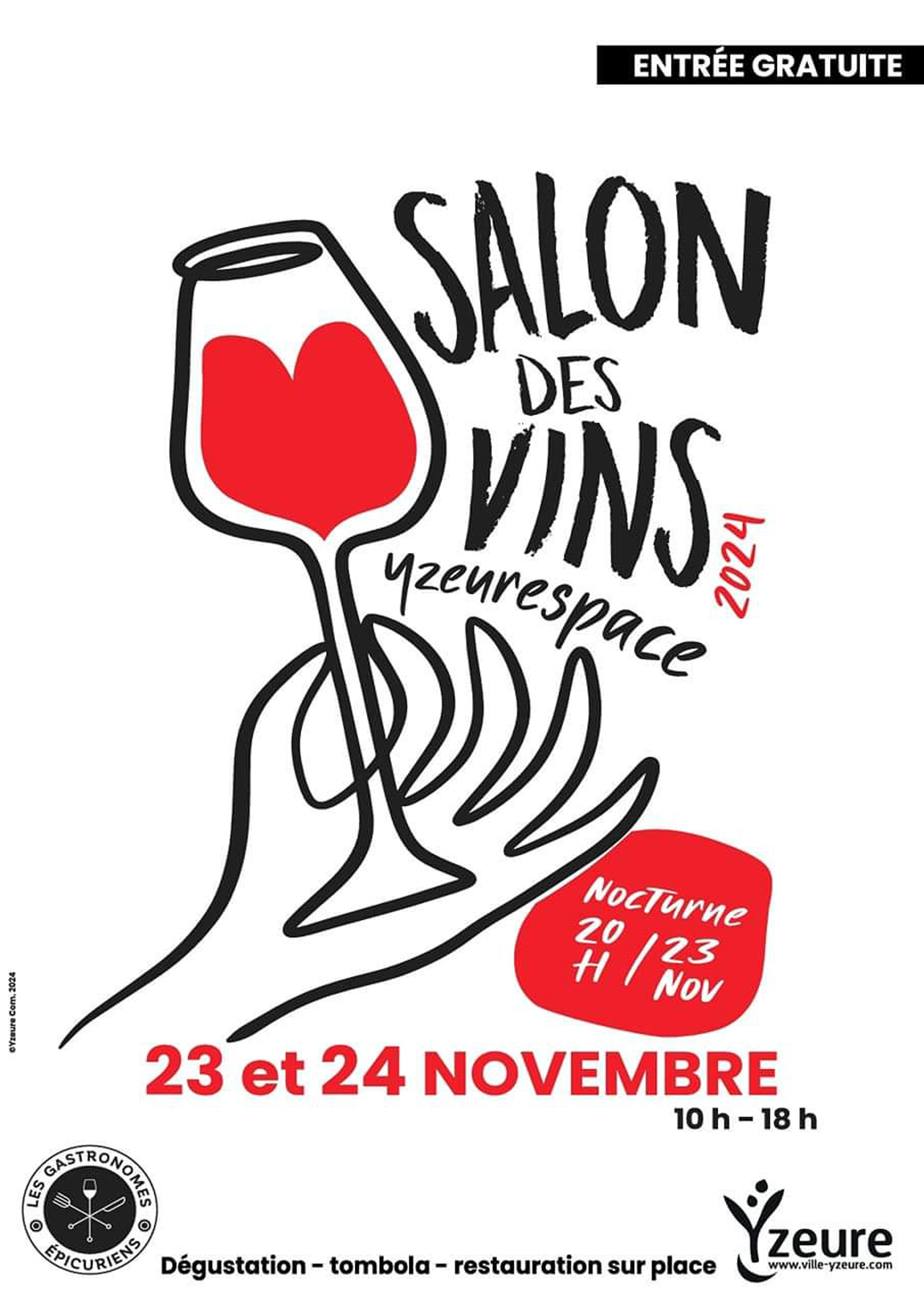 Flyer Salon les vins de terroir