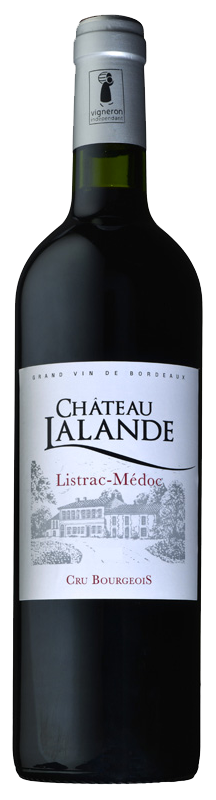 bouteille château Lalande Listrac Médoc